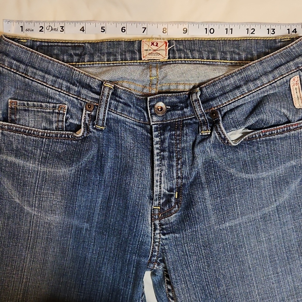 X2 Denim Jeans Low Rise No Tag Size 6, 28" - Picture 4 of 7